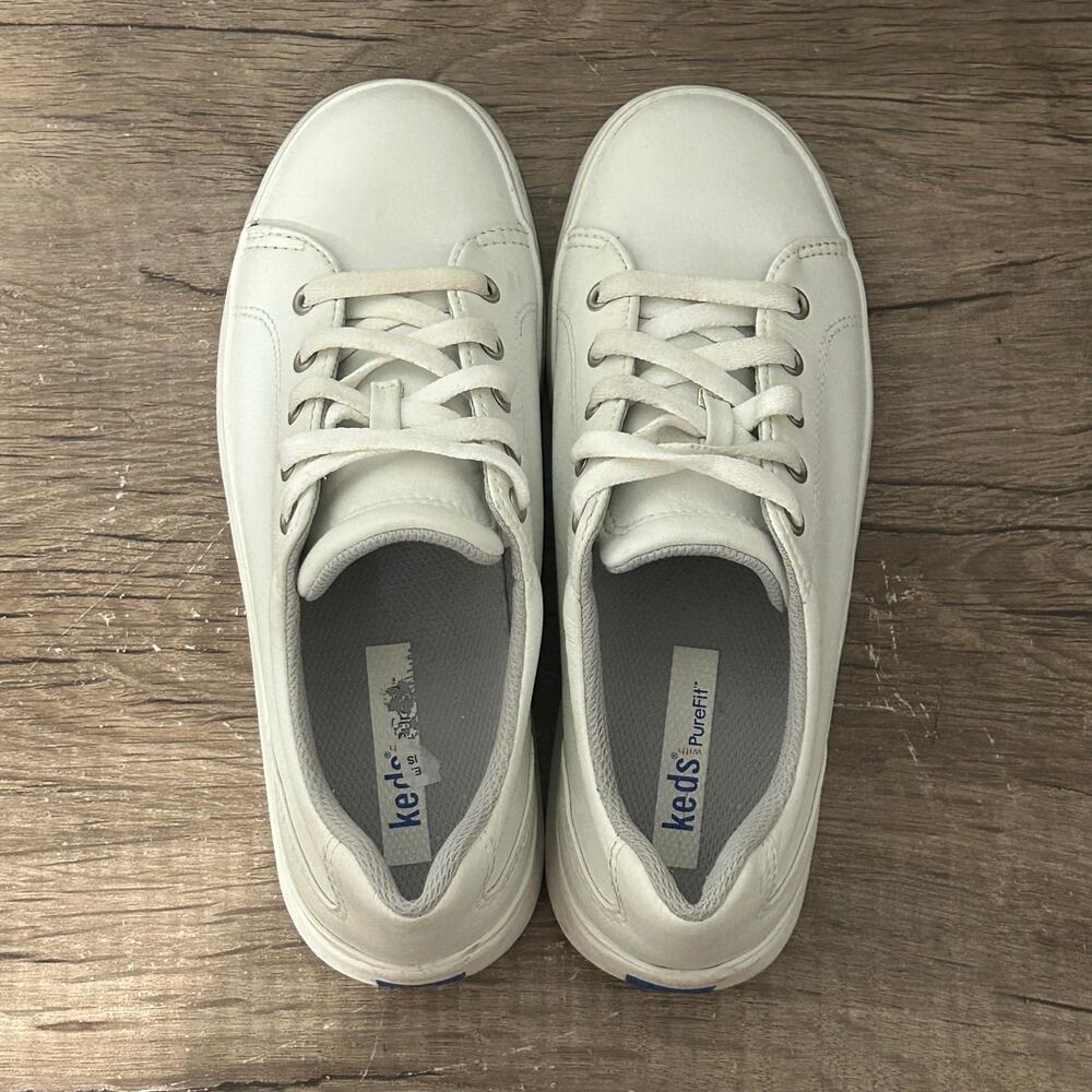Keds Purefit Women’s Athletic Walking Shoes Sneakers Size 5 White - Picture 7 of 8